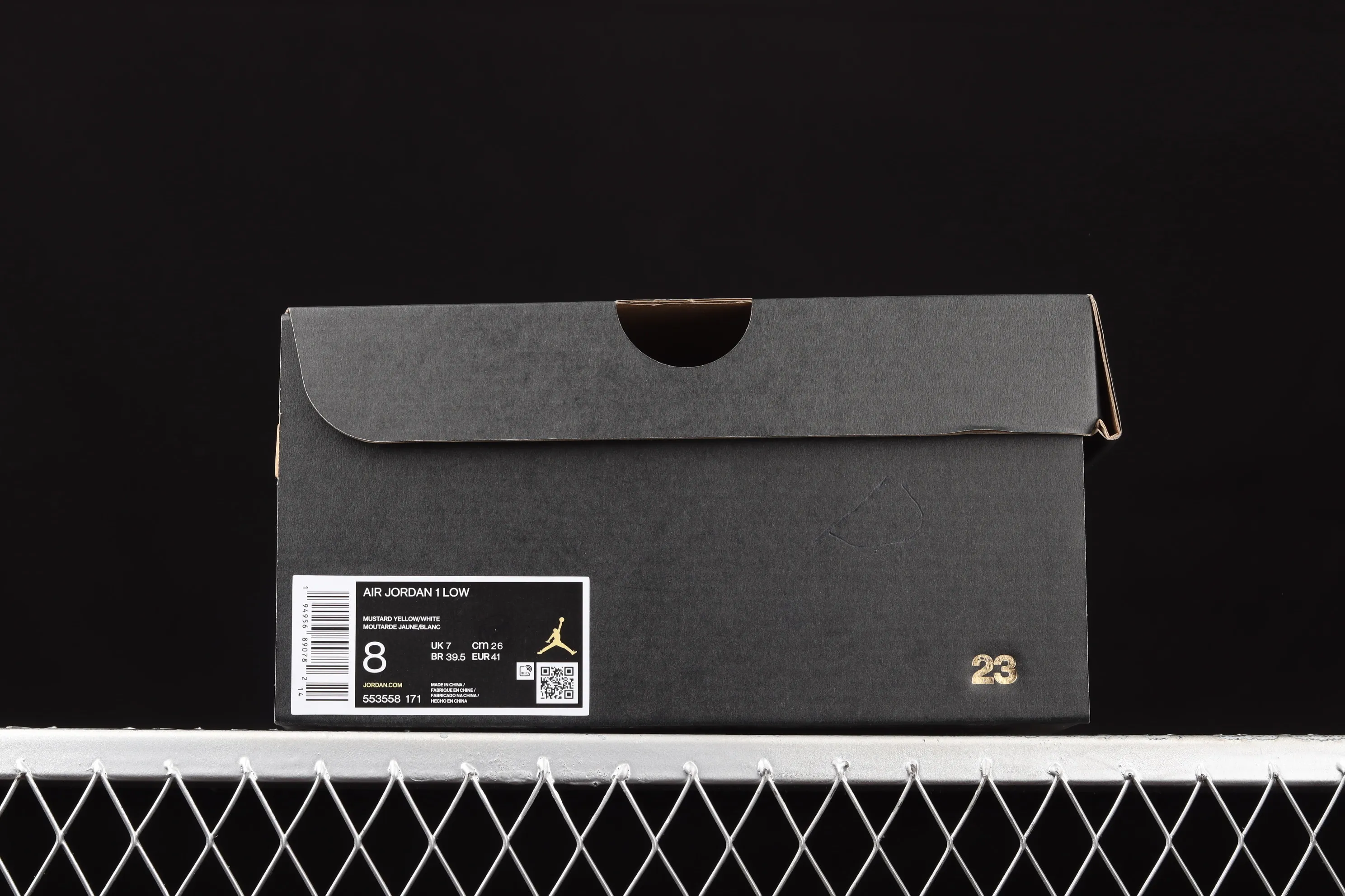 All categories Air Jordan Jordan series basketball shoes Air Jordan 1 Low Air Jordan 1 Low AJ1 Joe 1 white and yellow low-top cultural and leisure sports sneakers 553558-171